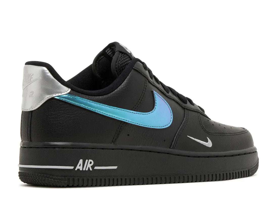 Air Force 1 Low Black Blue Lightning