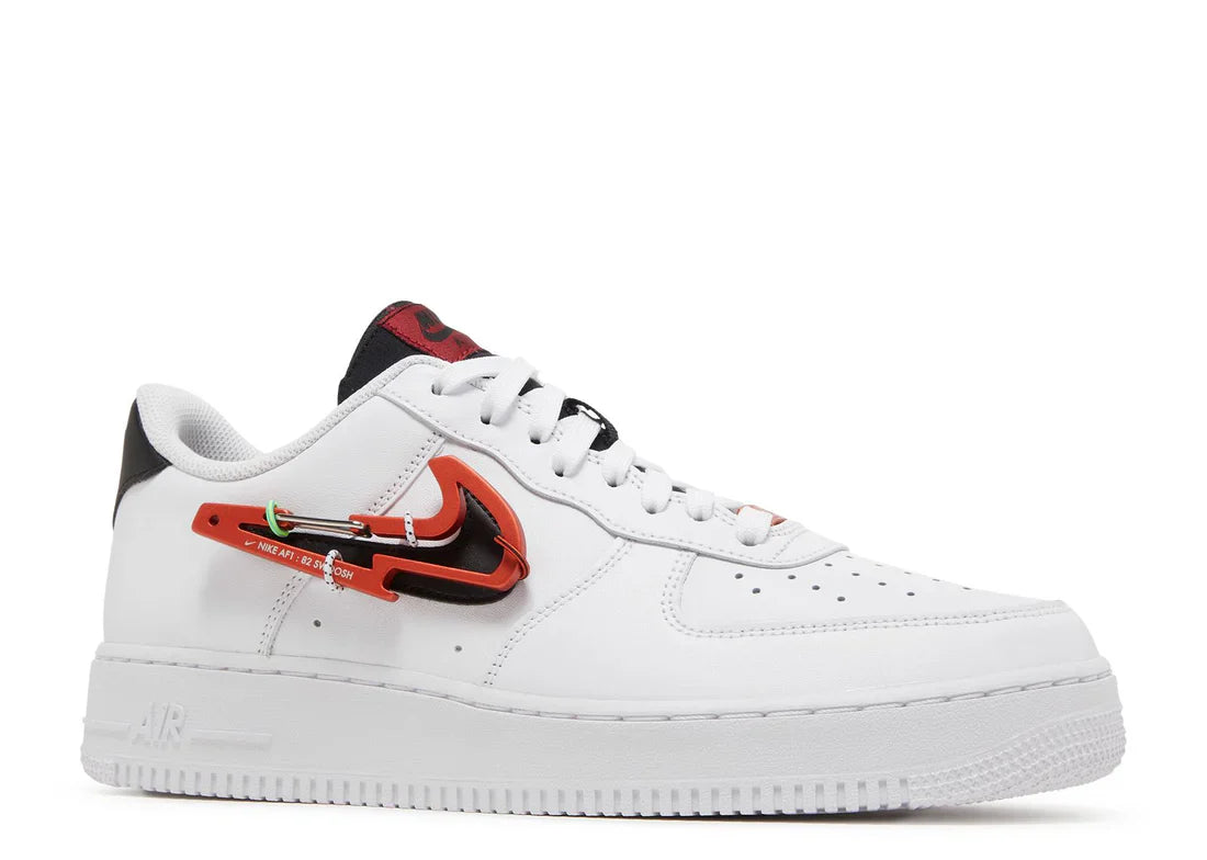 Air Force 1 Low Carabiner Swoosh Red